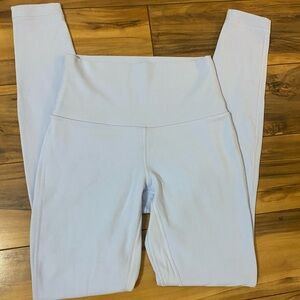 Lululemon double align leggings willow blue